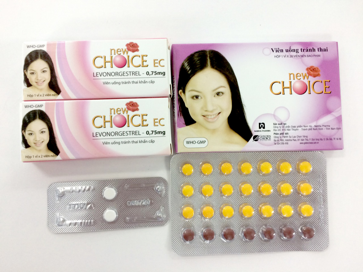 New Choice là sự lựa chọn an toàn, hiệu quả cho biện pháp tránh thai hàng ngày và khẩn cấp
