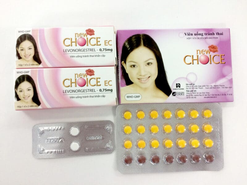 Hình ảnh thuốc tránh thai khẩn cấp New Choice EC IZZY