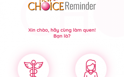 Giao diện App tránh thai New Choice